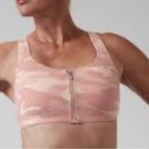 Athleta Empower II Daily Bra A-C Pink Camo